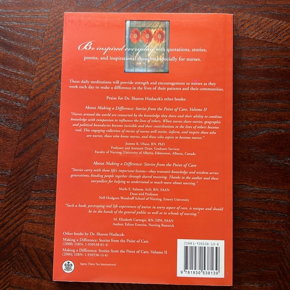 ‘A Daybook for Nurses’, by Sharon Hudacek. Monthly & Daily Inspirational Quotes. - Picture 4 of 10